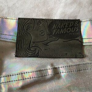 Naked & Famous Hologram Denim 32